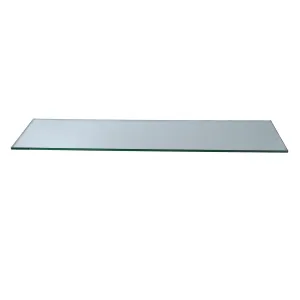 10" x 30" Rectangle Tempered Glass