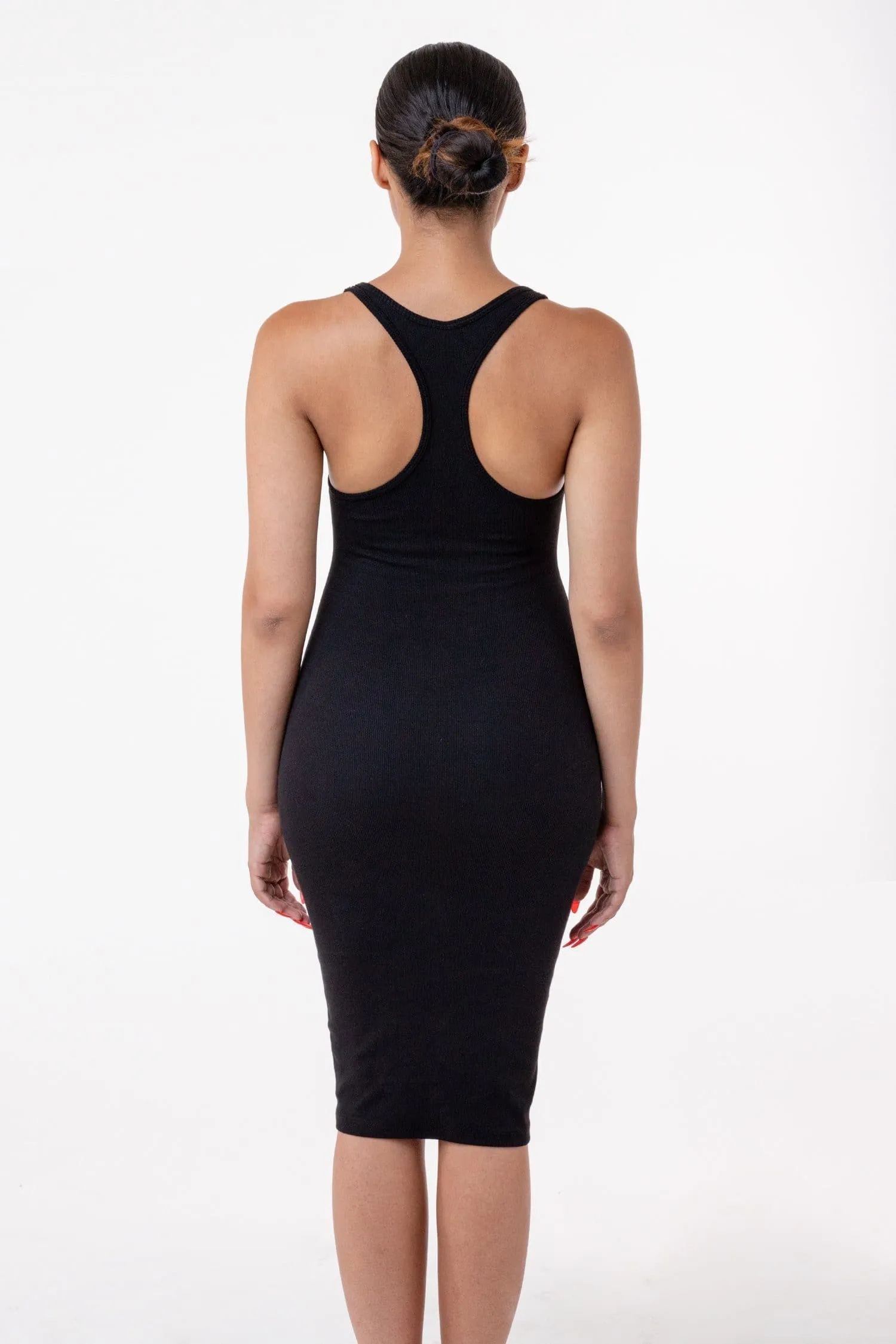 3386GD - Heavy 2x1 Rib Racerback Dress