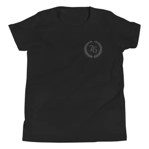 76 Crest Basic Tee - Youth - Blacked Out (LIMITED)