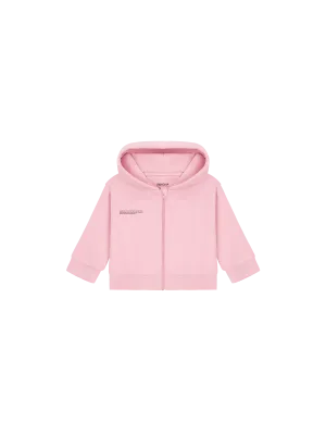 Archive Baby 365 Midweight Zip Up Hoodie—sakura pink