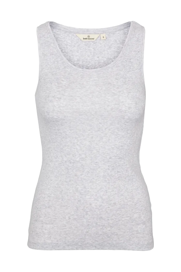 Arense Tank - Light Grey Mel.