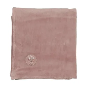 Bee & Dee Hushed Violet Center Embossed Blanket