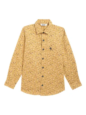 Cantabil Boys Mustard Shirt