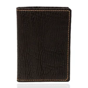 Card Case in Brown Shark