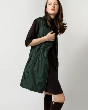 Dana Vest in British Racing Green