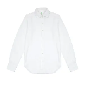 Finamore Tokyo Brushed Cotton Shirt in White