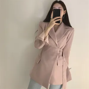 [Korean Style] Apley Belted Blazer