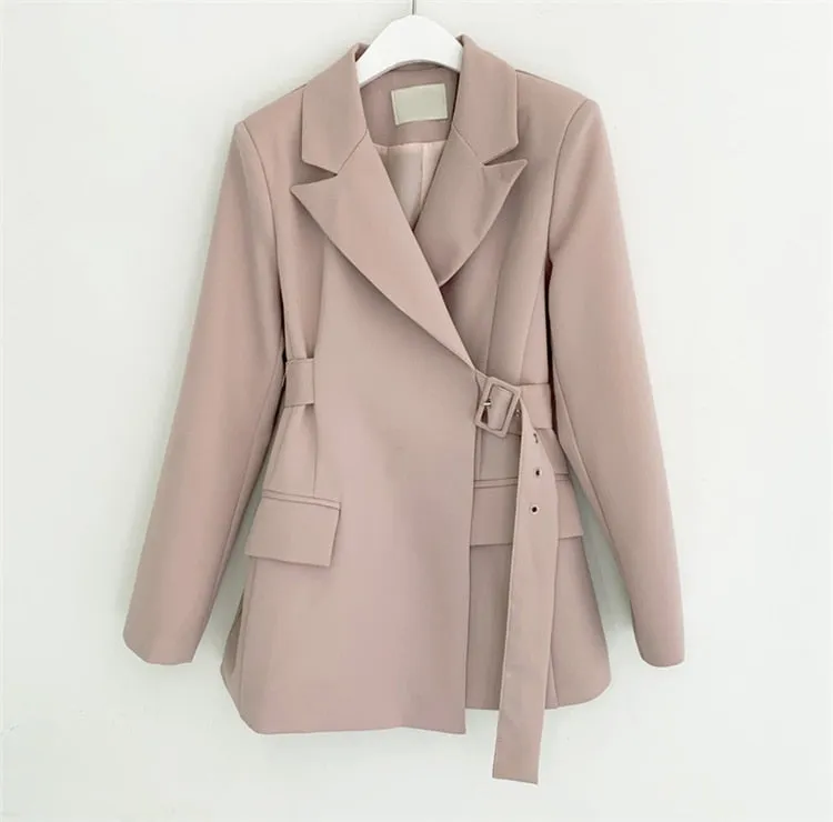 [Korean Style] Apley Belted Blazer