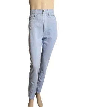 LAVENDER JEANS WITH PEARL BUTTON SIZE 2/4