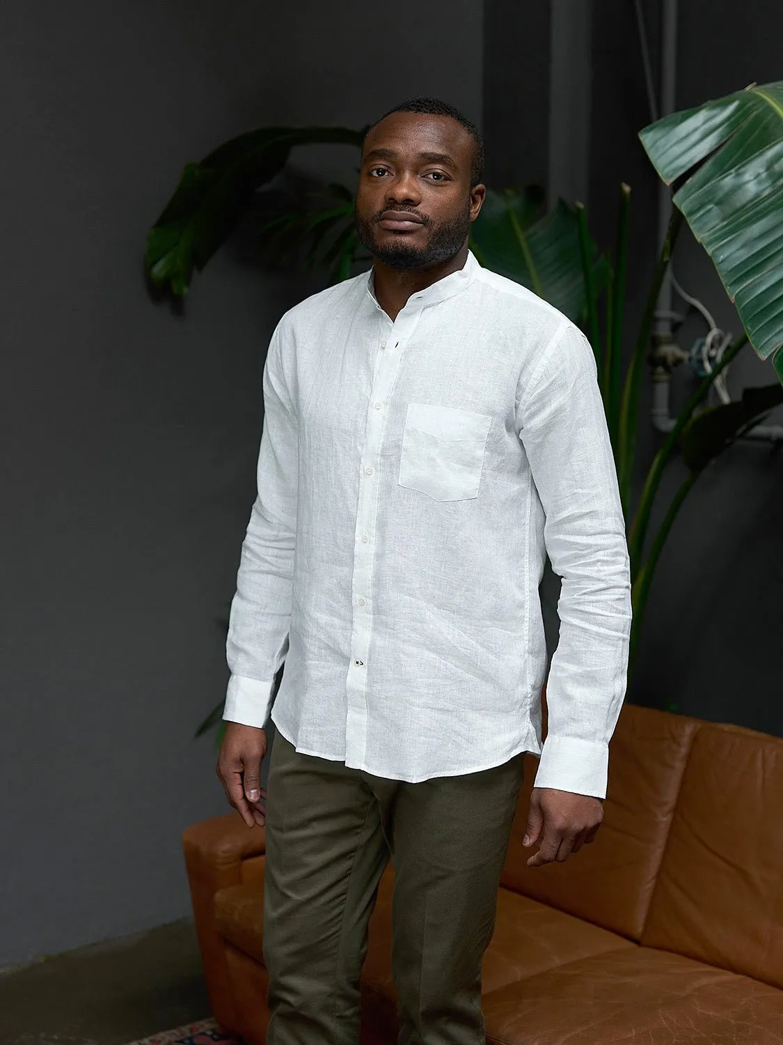 Linen Shirt Lisbon White