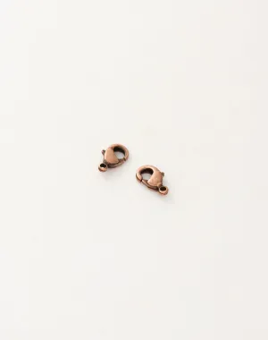 Lobster Clasp, 9.5mm, (2pcs)