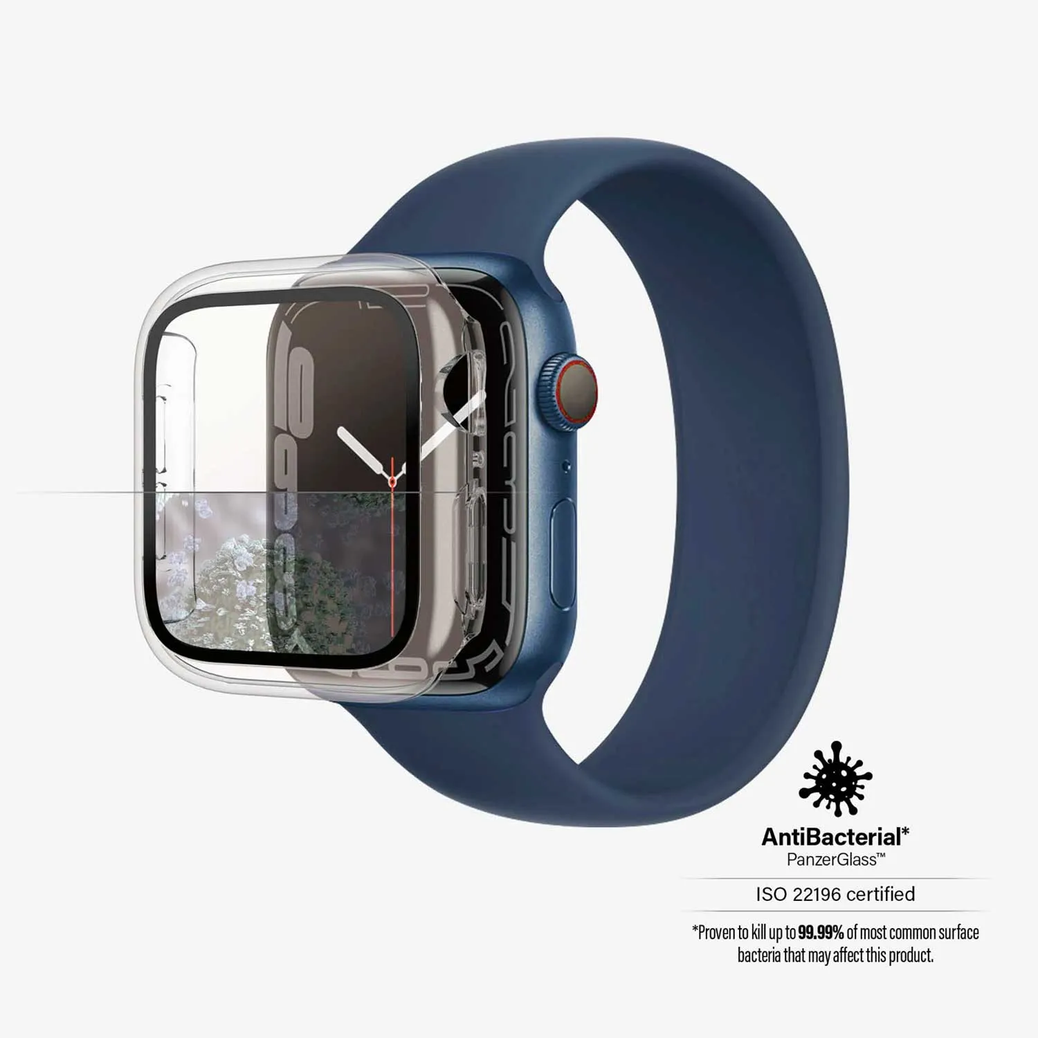 PanzerGlass Apple watch 9 / 8 / 7 45mm Full Body Screen Protector Clear