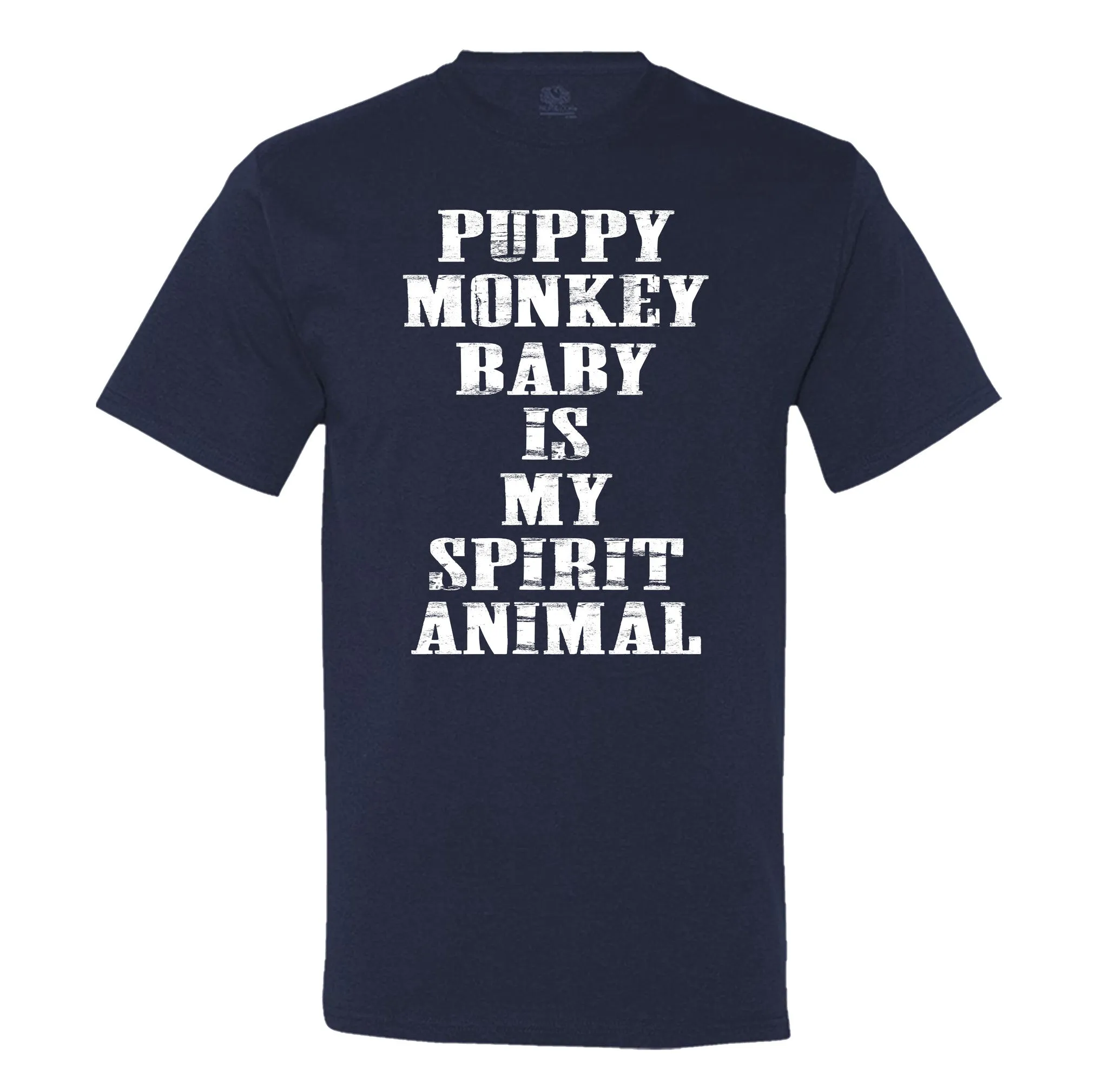 Puppy Monkey Baby Is My Spirit Animal Men's T-Shirt