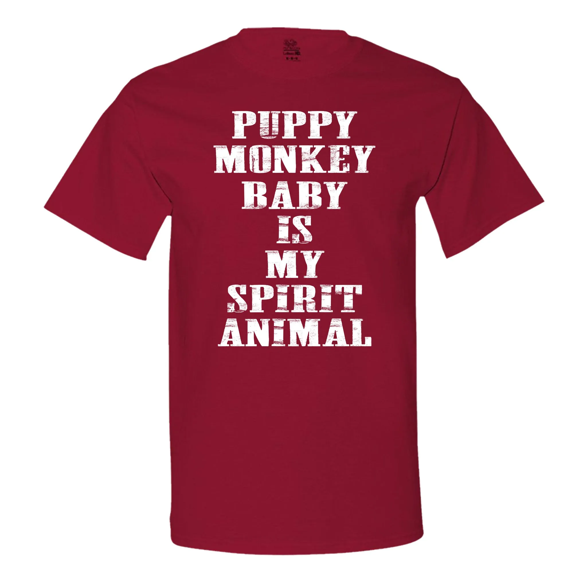 Puppy Monkey Baby Is My Spirit Animal Men's T-Shirt