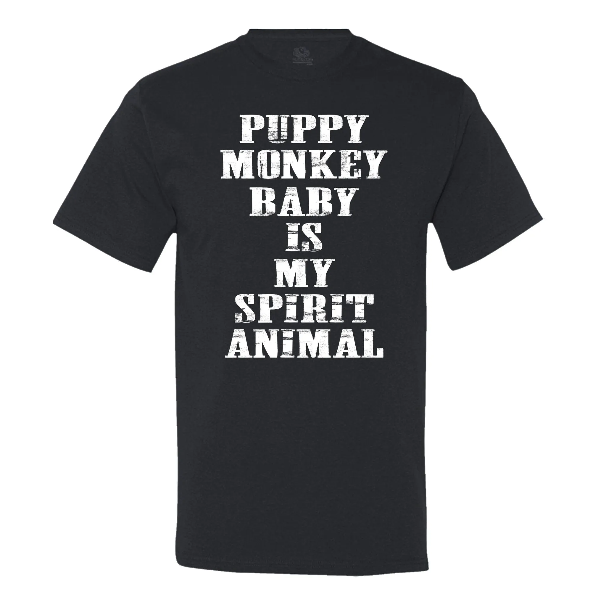 Puppy Monkey Baby Is My Spirit Animal Men's T-Shirt