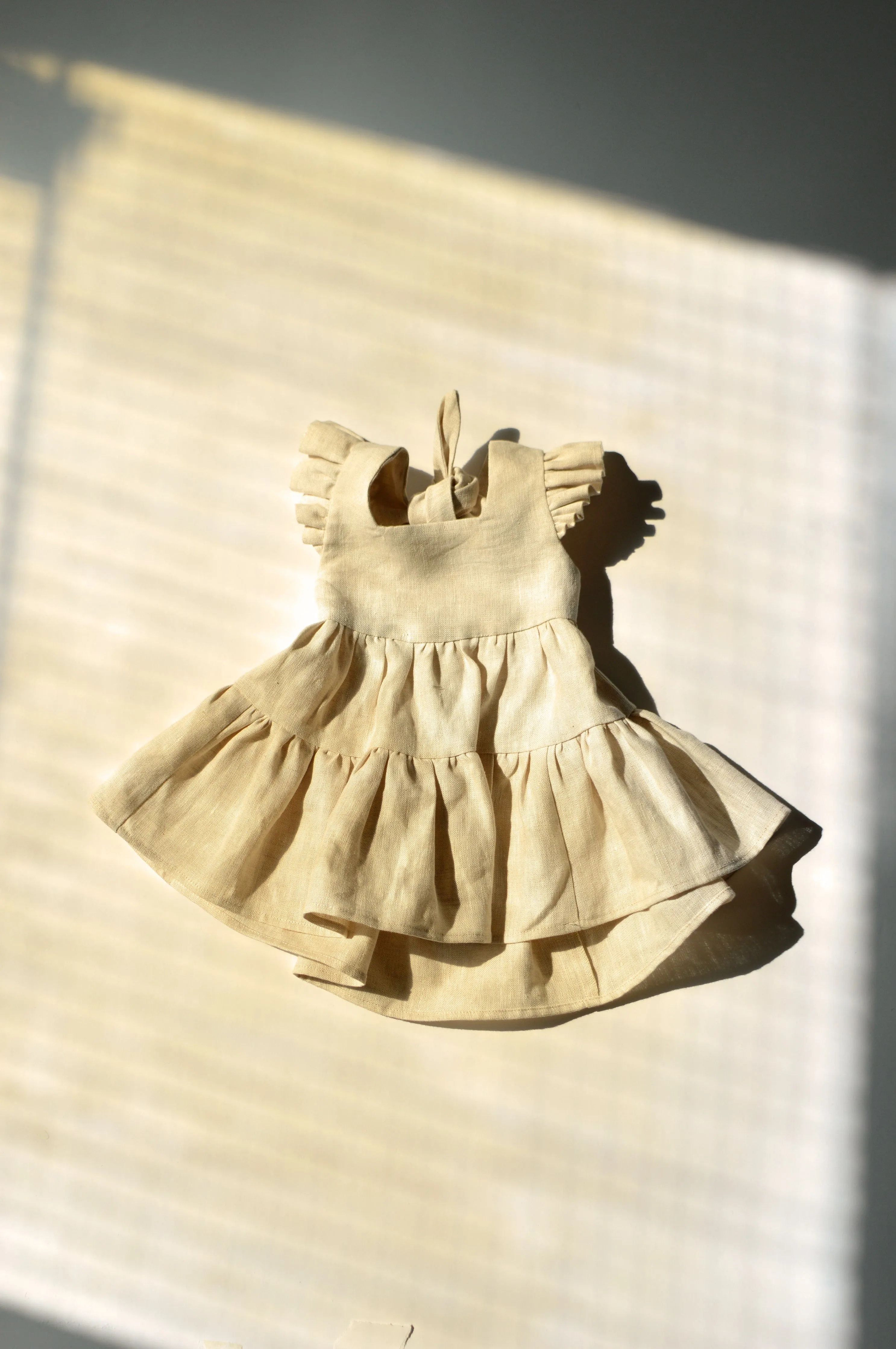 Raw Linen Baby Angelica Dress