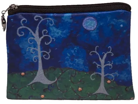 Whimsical Trees Change Purse - The Couple